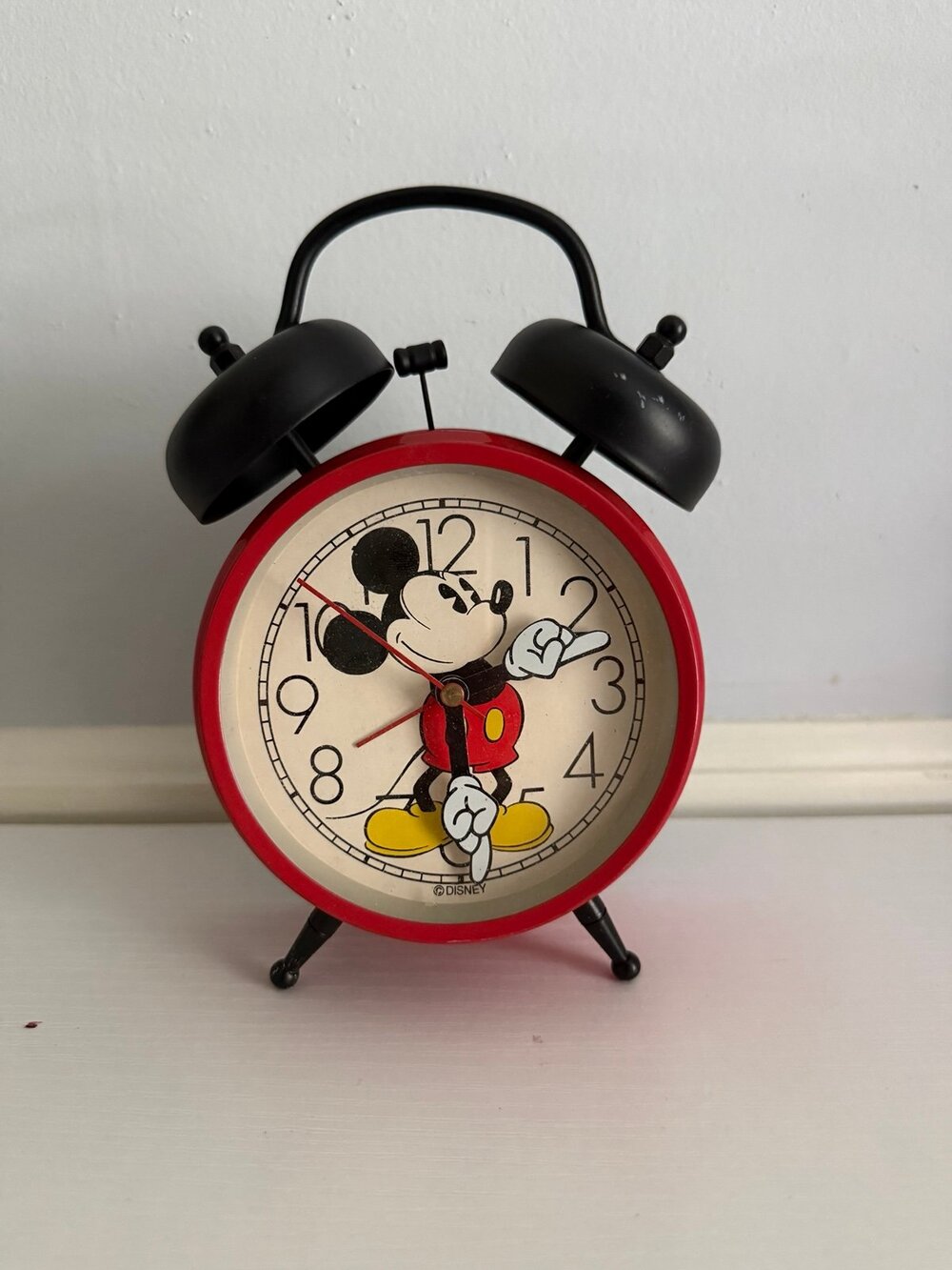 Vintage Mickey Mouse Alarm Clock